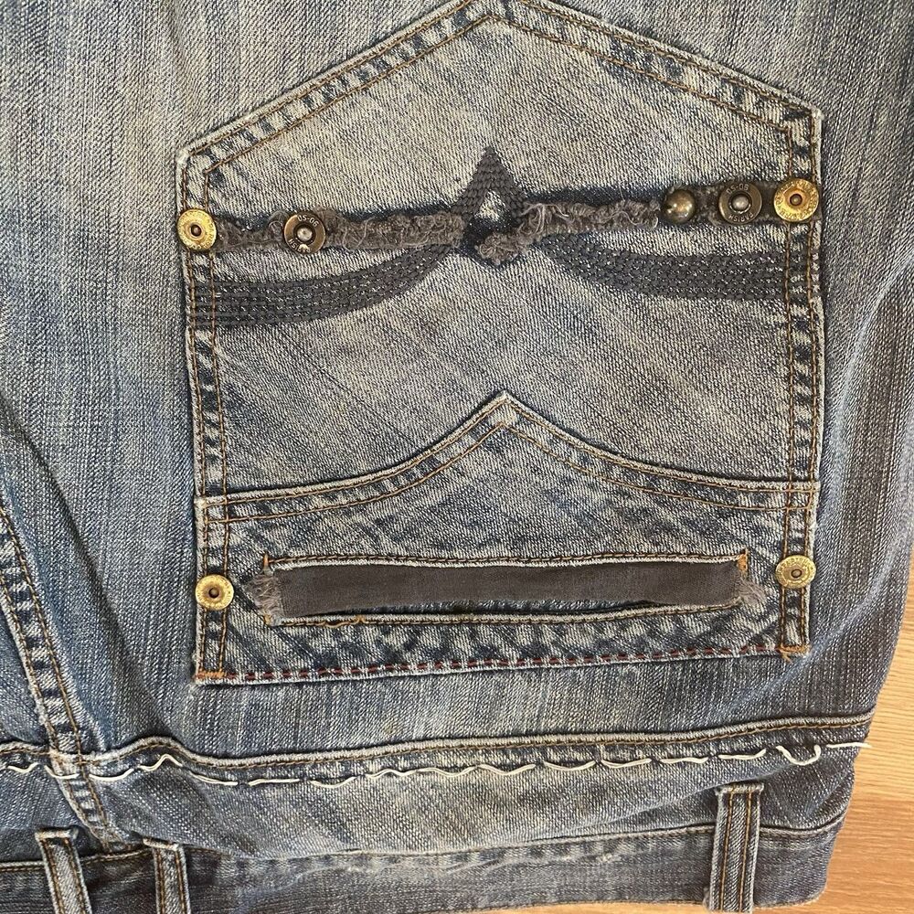 Parish Nation Baggy Jean Denim Shorts Men's 44 Relaxed Fit - Picture 12 of 16